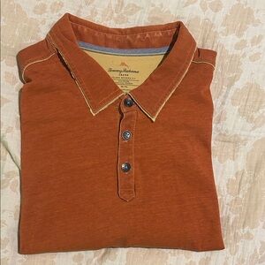 Tommy Bahama Men's Rust Polo Shirt